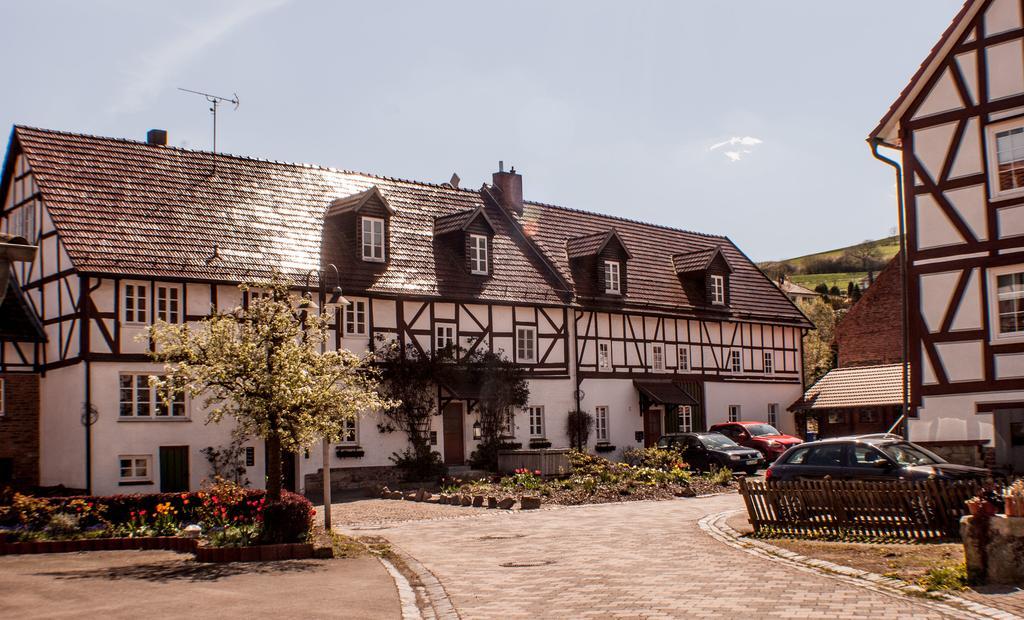 Apartmenthaus „Am Gersthof“ Am Nationalpark Kellerwald-Edersee Gellershausen Bagian luar foto